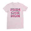french bulldog mom Ladies Fitted T-Shirt