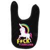 unicorn funny Baby Bibs