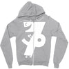 seven ate nine Zipper Hoodie