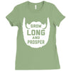 grow long and prosper funny Ladies Fitted T-Shirt
