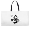 scorpio zodiac Weekender Totes