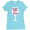 you had me at merlot Ladies Fitted T-Shirt