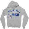volleyball jefferson high varsity team Zipper Hoodie