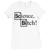 science bitch (2) Ladies Fitted T-Shirt