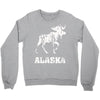 Alaska Deer Rudolph Crewneck Sweatshirt