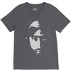 airbrushed stencil V-Neck Tee
