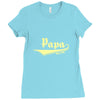 papa Ladies Fitted T-Shirt