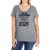keep an ion it Ladies Curvy T-Shirt