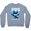 skinhead a way of life blue ideal birthday gift present. Crewneck Sweatshirt