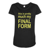 final form Maternity Scoop Neck T-shirt