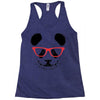 cool panda Racerback Tank