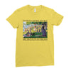 Georges Pierre Seurat A Sunday Afternoon On The island Of La Grande Ja Ladies Fitted T-Shirt