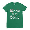 Minnie is my Bestie Ladies Fitted T-Shirt
