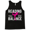 Reading Yoga Wine Balance Tank Top
