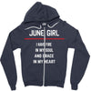 June Girl Zipper Hoodie