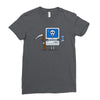 blue screen of death Ladies Fitted T-Shirt