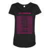 Joy Division Unknown Pleasures Maternity Scoop Neck T-shirt
