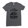 It's Not Just A Hobby It Is My Escape From Reality Ladies Fitted T-Shirt
