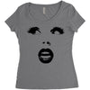 sexy girl 2 Women's Triblend Scoop T-shirt