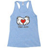 mickey et l'amour en Racerback Tank