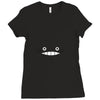 totoro 9 Ladies Fitted T-Shirt