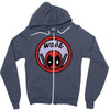 wade&acute;s face Zipper Hoodie