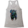 polygonal owl Racerback Tank