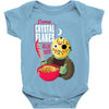 camp crystal flakes Baby Onesie