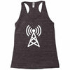 antenna broadcast Racerback Tank