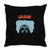 jason jaws Throw Pillow