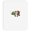 mario vs link Mousepad