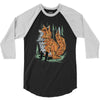 polygon fox graphic 3/4 Sleeve Shirt