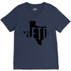 Beto Texas Map V-Neck Tee