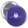monster weightlifting Pin-back button