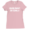 ask me about my gorilla Ladies Fitted T-Shirt