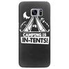 white ink camping is in tents funny Samsung Galaxy S7 Edge Case