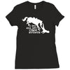 i do all my own stunts horse Ladies Fitted T-Shirt