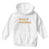 incase of emergency Youth Hoodie
