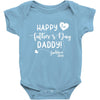 Happy First Father's Day Daddy Baby Bodysuit
