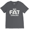 no fat chicks (2) V-Neck Tee