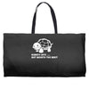 always late worth wait funny turtle tee Weekender Totes