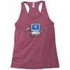 blue screen of death Racerback Tank