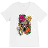 boba flower V-Neck Tee