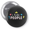 I Hate People Pin-back button