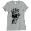 hand Ladies Fitted T-Shirt