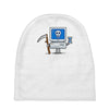 blue screen of death Baby Beanies