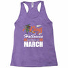 Halloween Kings Are Born In March Racerback Tank