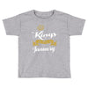 kings are born in january Toddler T-shirt