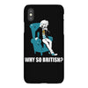 why so british iPhoneX