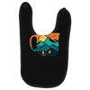 coffee and adventure Baby Bibs